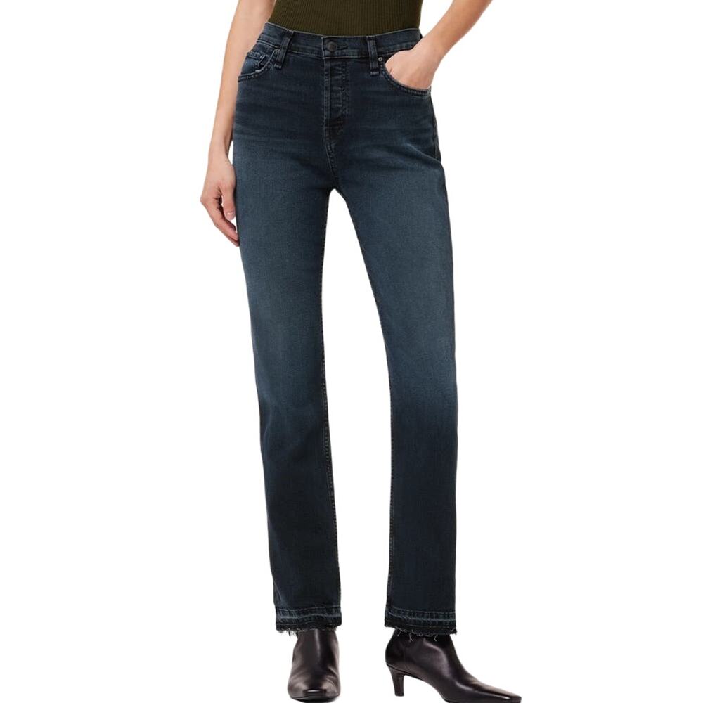 Hudson Jeans Holly high rise straight ankle dark blue size 26